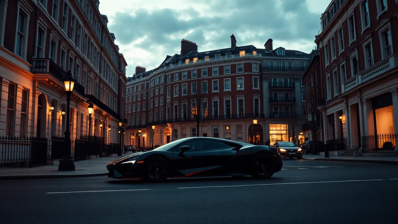 Hypercars à Londres