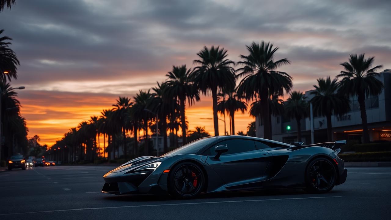 Hypercars à Los Angeles