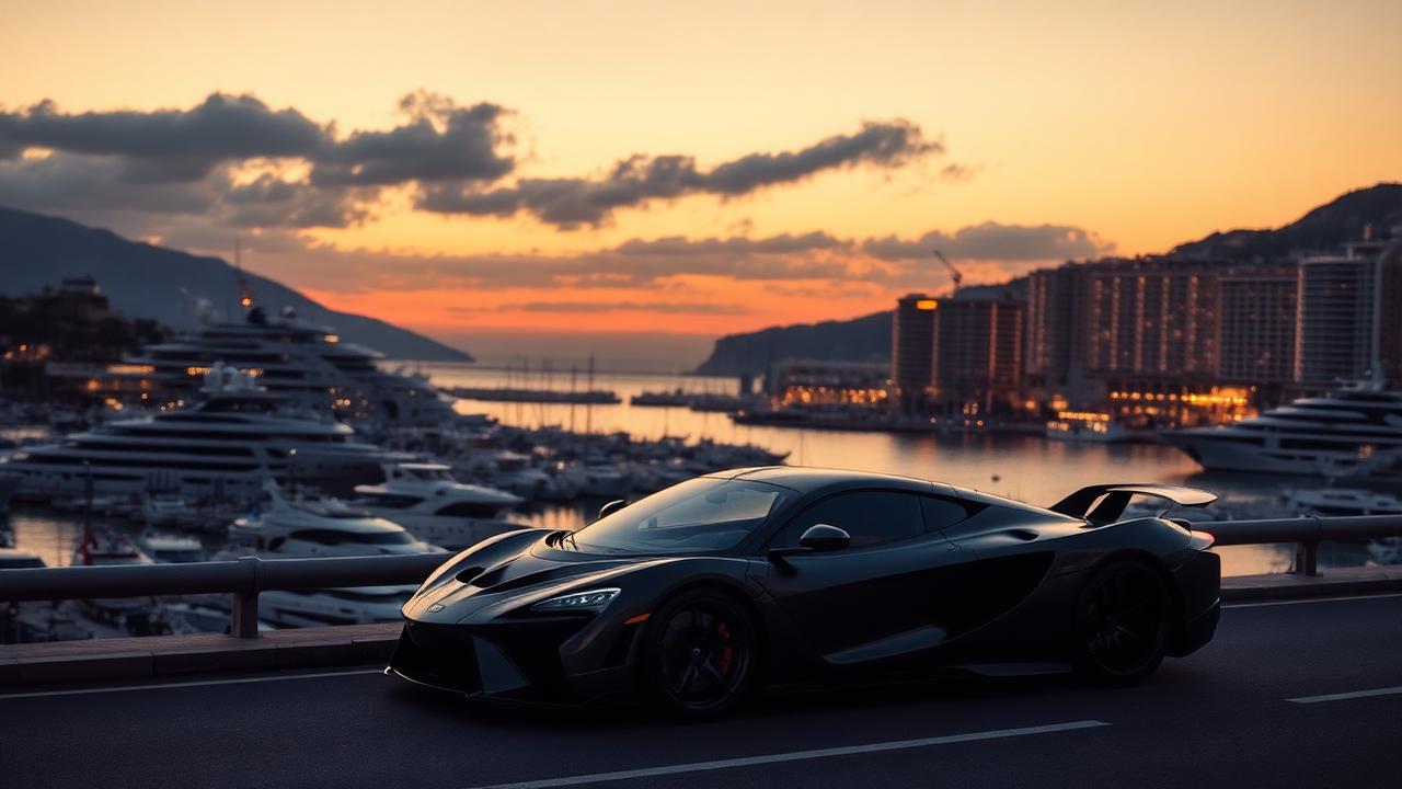 Hypercars à Monaco