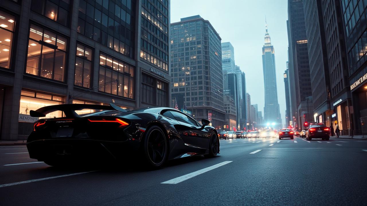 Hypercars à New York