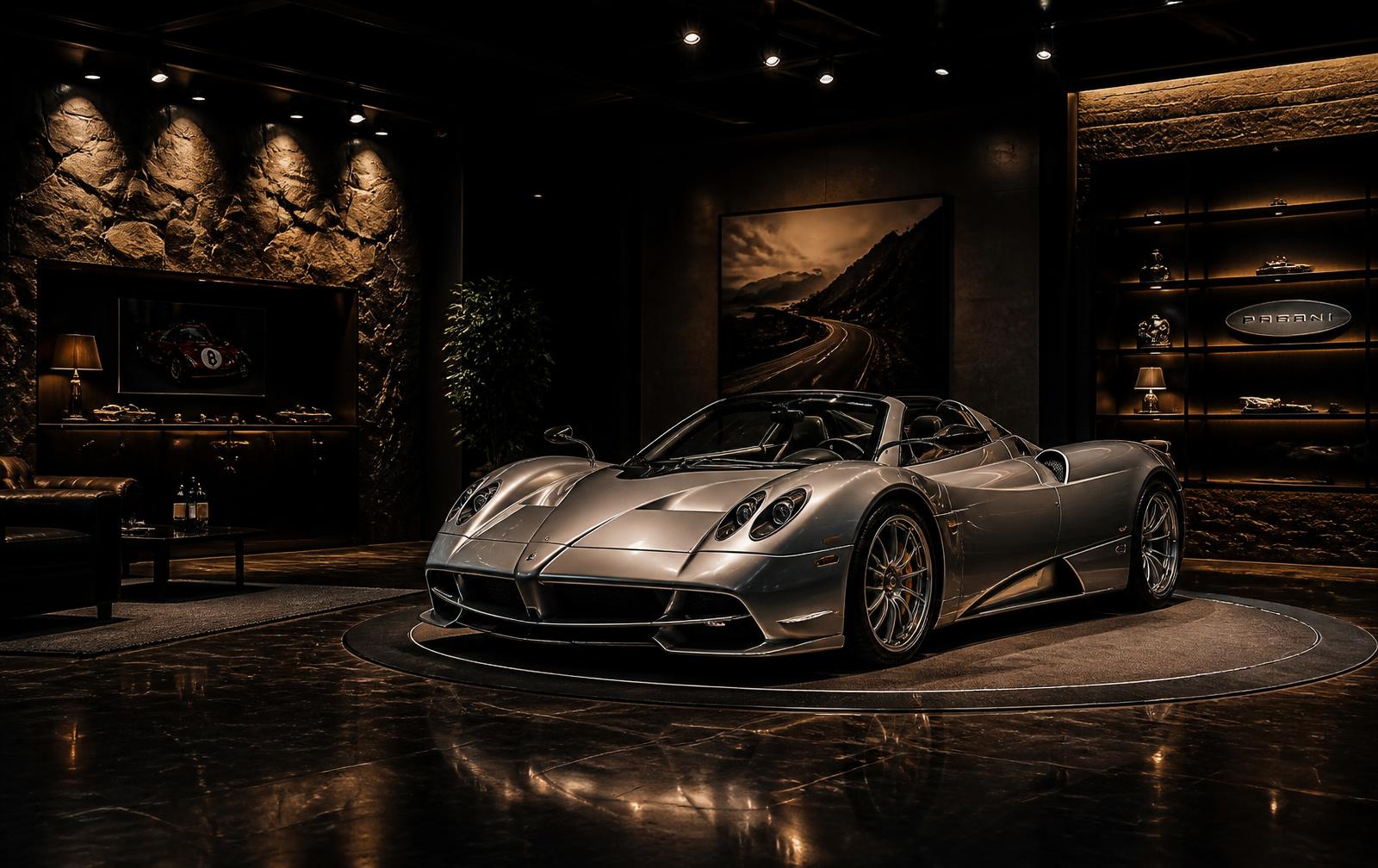 Showroom privé et hypercar rare